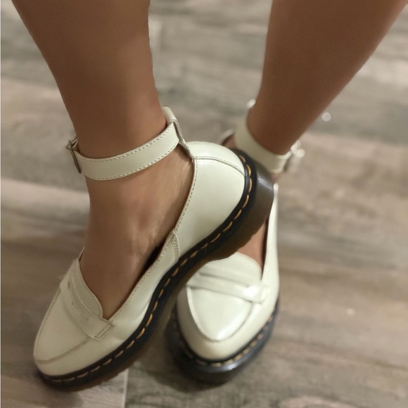 Dr. Martens Cream Women's Loafers - Picture 6 of 6